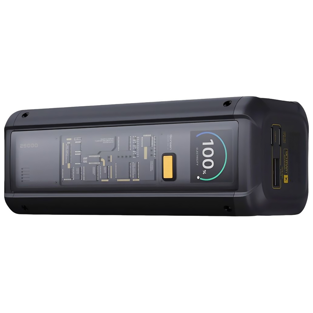 Carregador Portátil Xiaomi 212W HyperCharge Power Bank BHR9970GL P03MI 25000MAH / USB / USB-C - Preto