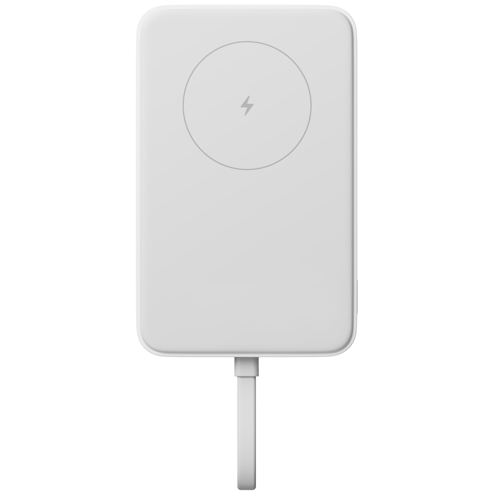 Carregador Portátil Xiaomi Mi Magnetic WPB1007MI 10000MAH USB-C - Branco