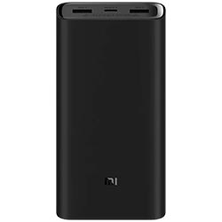 Carregador Portátil Xiaomi PB2050SZM 20000MAH 2 USB / USB-C - Preto