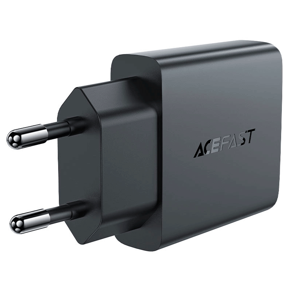 Carregador Tomada Acefast A69 USB / Type-C / 30W - Preto