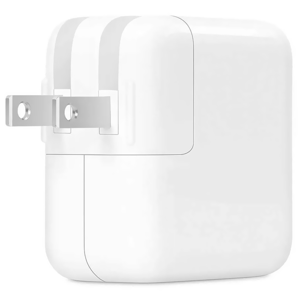Carregador Tomada Apple MY1W2AM/A USB-C / 30W - Branco