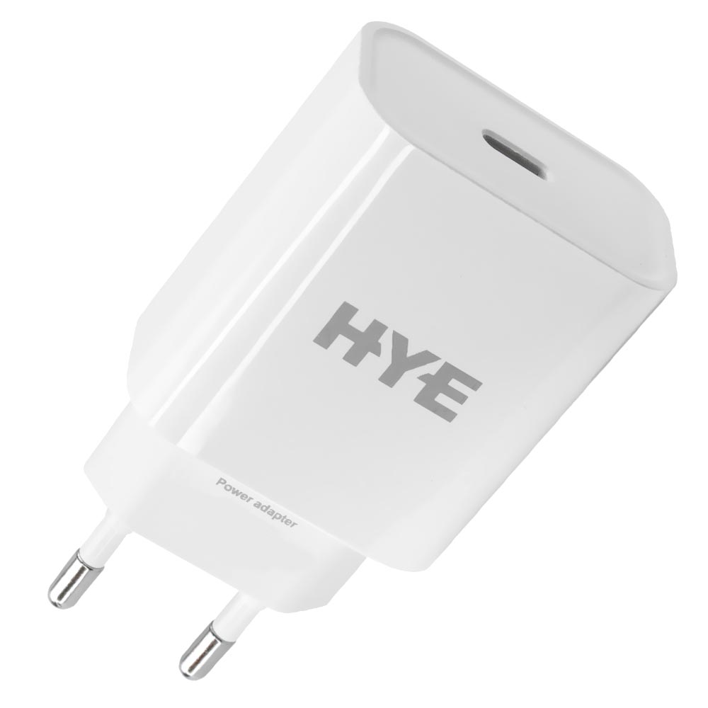 Carregador Tomada Hye HYEC180C USB Type-C / 20W - Branco