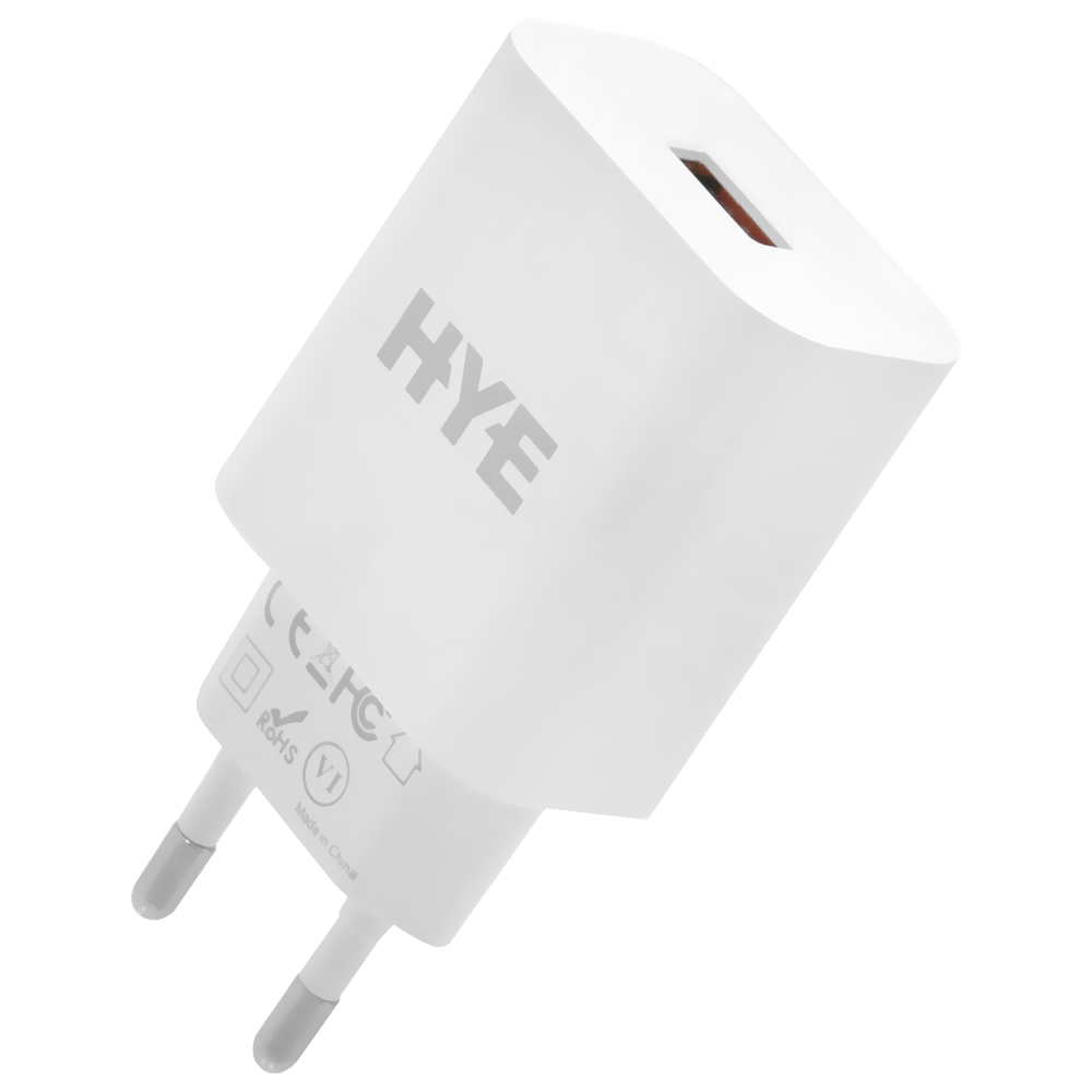 Carregador Tomada Hye HYEC77 USB 3.0 / 22.5W - Branco