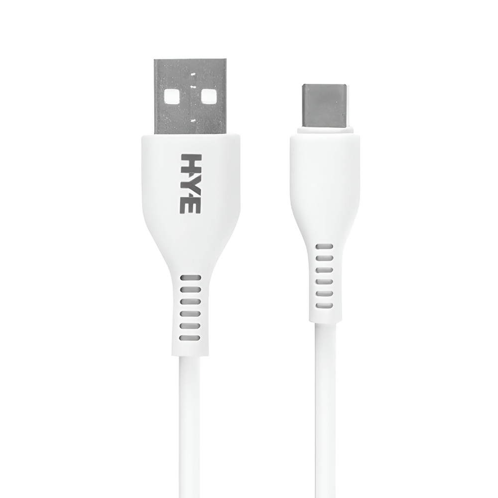 Carregador Tomada HYE HYEC77L USB 3.0 / 22.5W - Branco + Cabo USB / Lightning