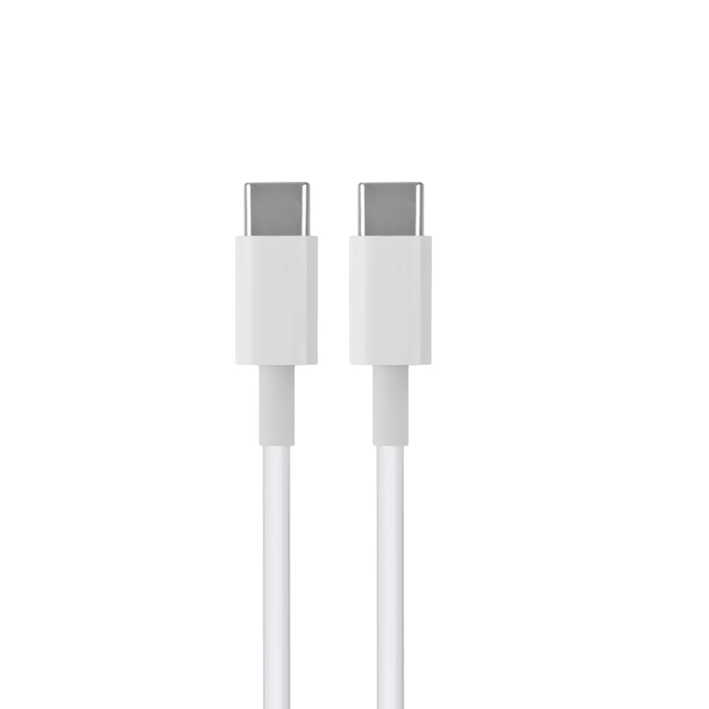 Carregador Tomada HYE HYEC8C USB-C / 20W - Branco + Cabo USB-C / USB-C