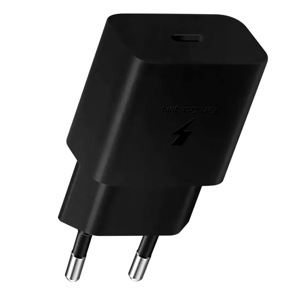 Carregador Tomada Samsung EP-T1510XBEGWW Type-C + Cabo Type-C / 15W - Preto