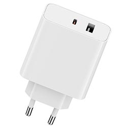 Carregador Tomada Xiaomi MDY-10-EX USB / USB-C / 67W - Branco