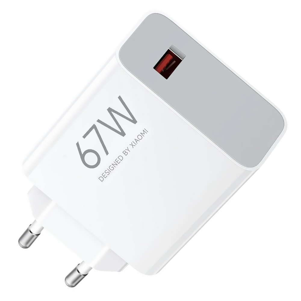 Carregador Tomada Xiaomi MDY-12-EH USB / 67W - Branco