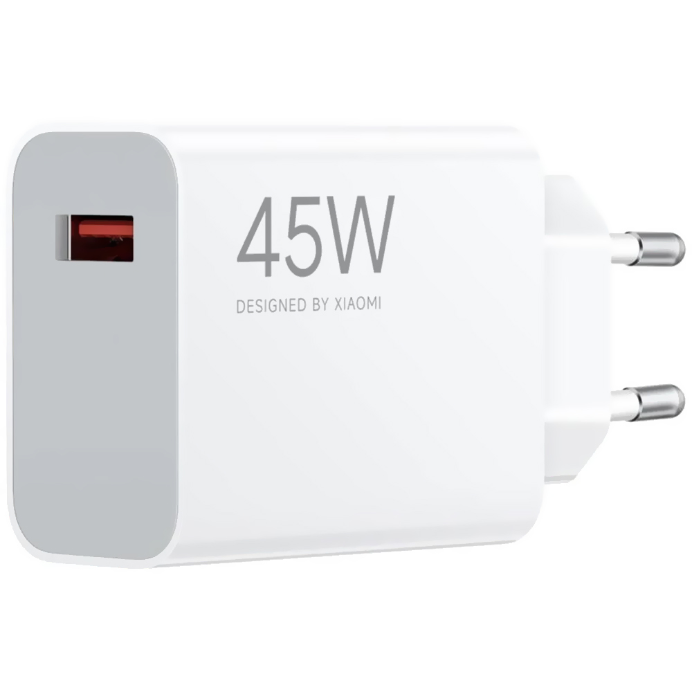 Carregador Tomada Xiaomi MDY-17-EF USB / 45W - Branco