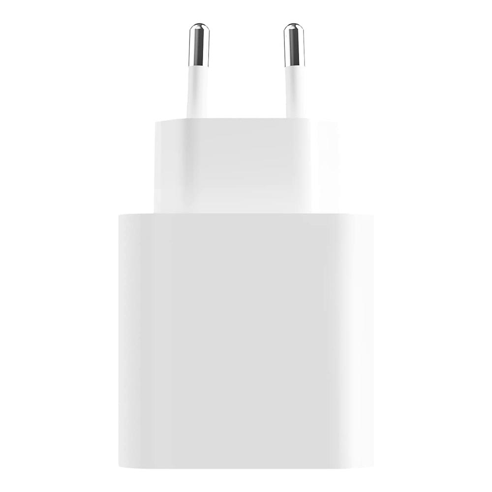 Carregador Tomada Xiaomi Mi Wall Charger AD332EU USB / Type-C / 33W - Branco