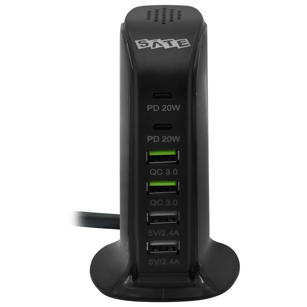 Estação de Carregamento Satellite A-R22U 65W / 6 USB