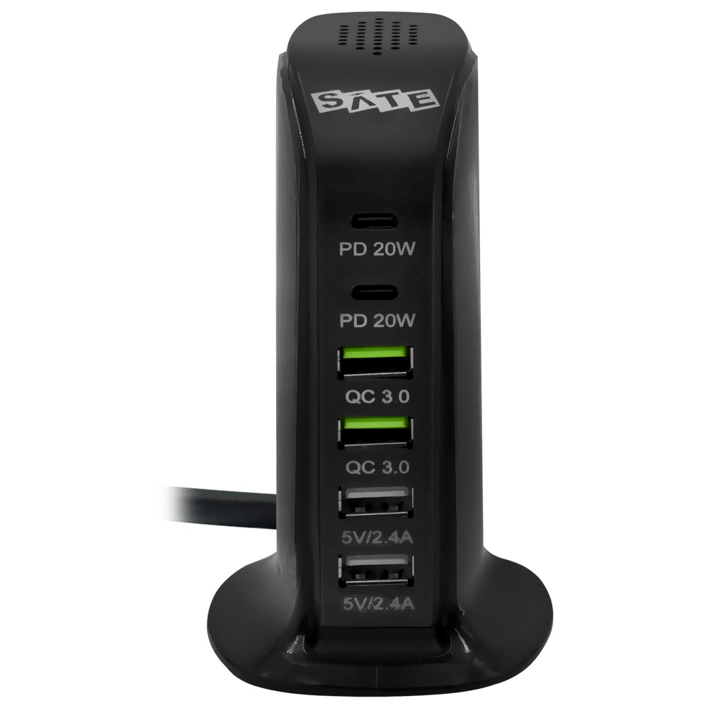 Estação de Carregamento Satellite A-R22U 65W / 6 USB
