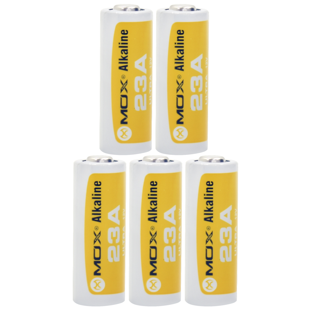 Pilha Mox Alkaline MO-23A Ultra / 12V - Kit com 5
