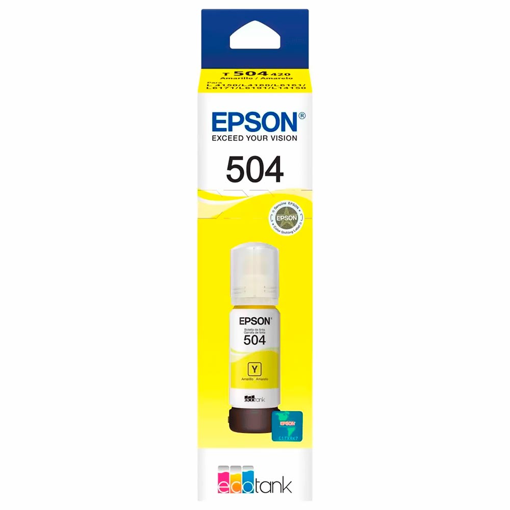Cartucho de Tinta Epson T504420 - Amarelo