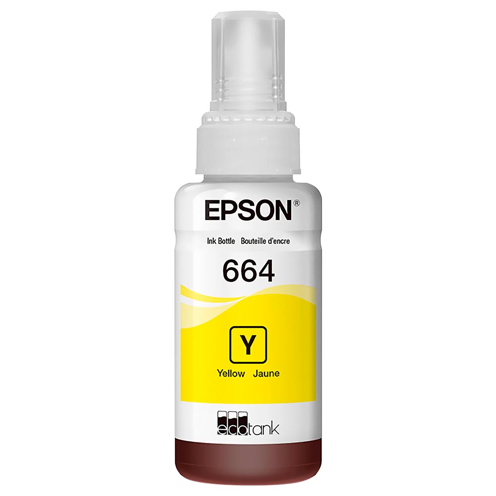 Cartucho de Tinta Epson T664420 - Amarelo