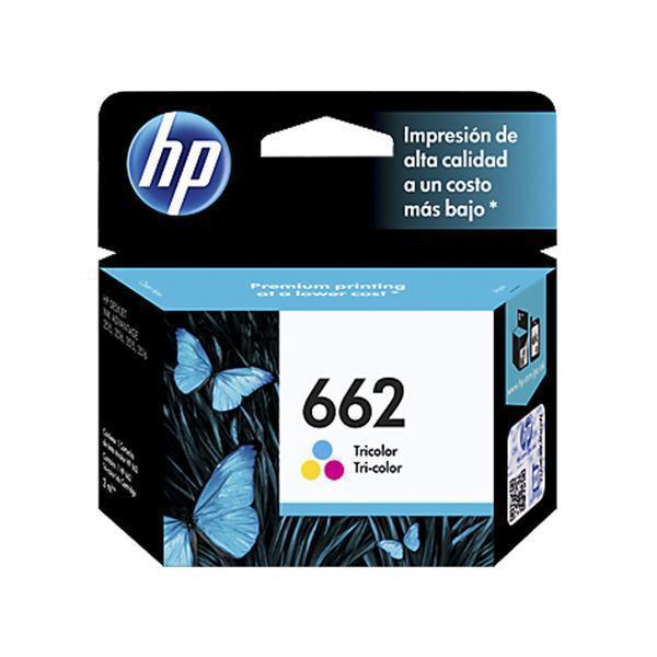 Cartucho de Tinta HP CZ104AL 662 - Colorido