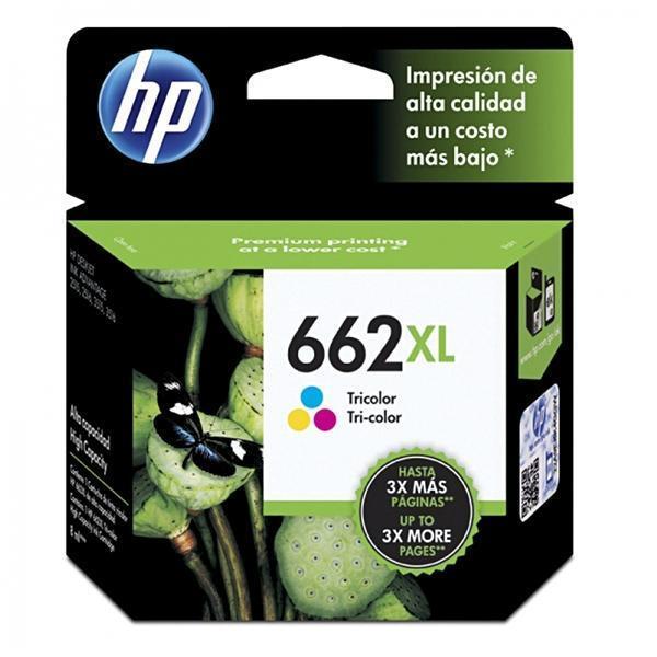 Cartucho de Tinta HP CZ106AL 662XL - Color