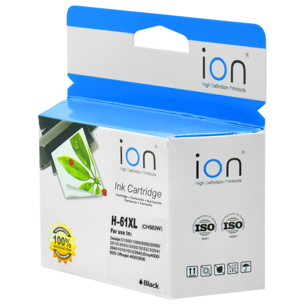 Cartucho de Tinta Ion CH563H H-61XL - Preto