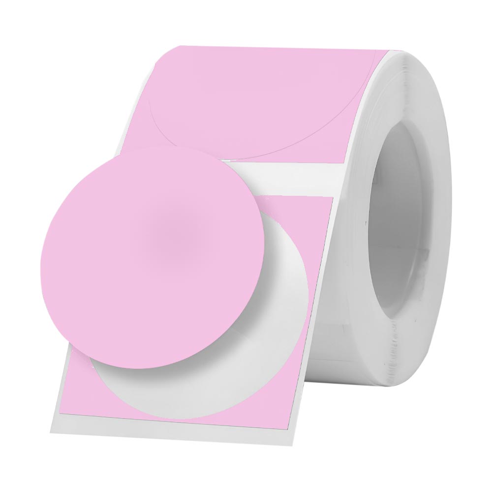 Etiqueta Niimbot T51x51-140 - Round Rosa