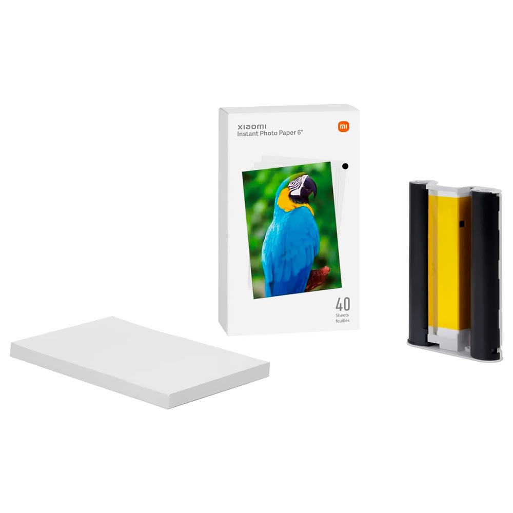 Papel fotográfico Xiaomi SD20 Mi Paper 6" (40 Folhas)