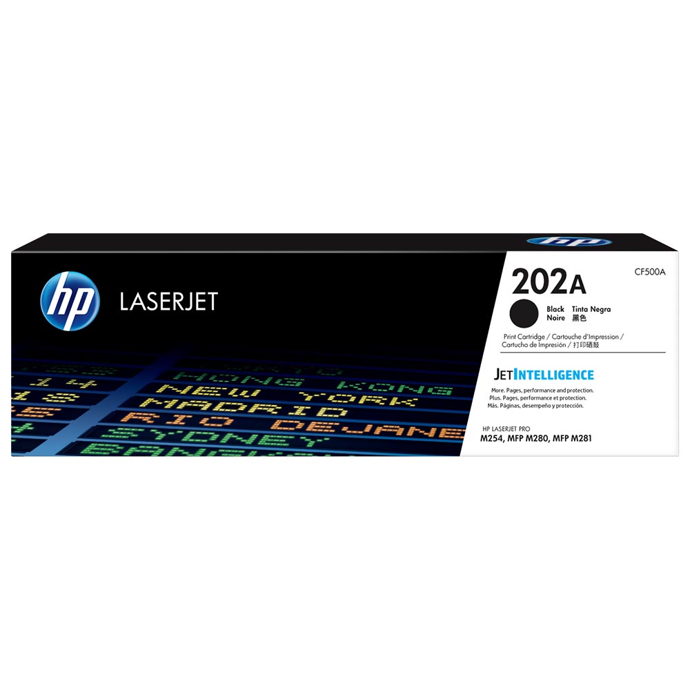 Toner para Impressora HP CF500A 202A - Preto