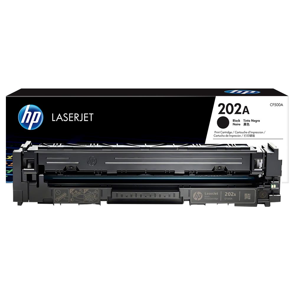 Toner para Impressora HP CF500A 202A - Preto