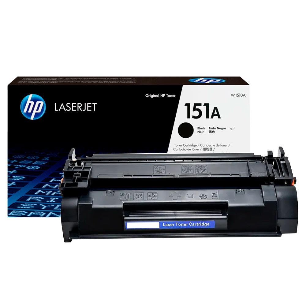 Toner para Impressora HP W1510A 151A - Preto