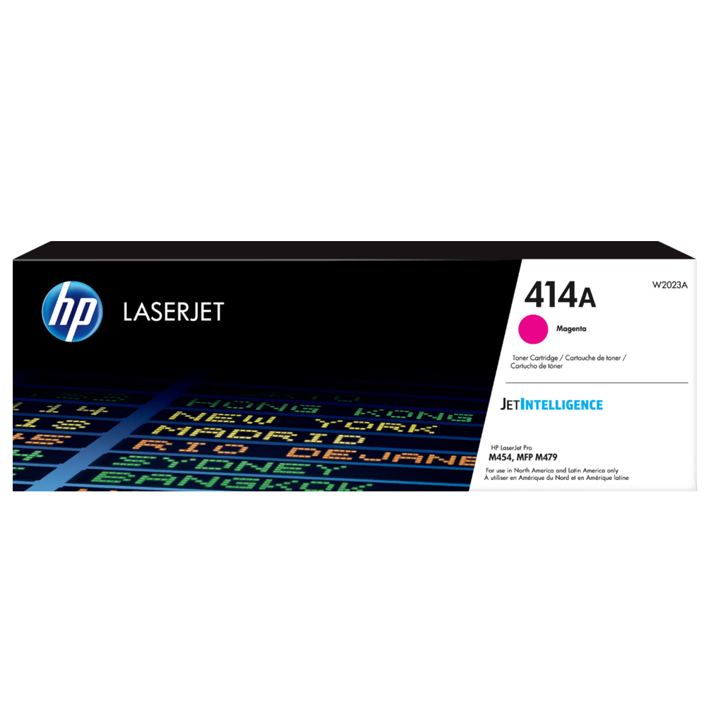 Toner para Impressora HP W2023A 414A - Magenta