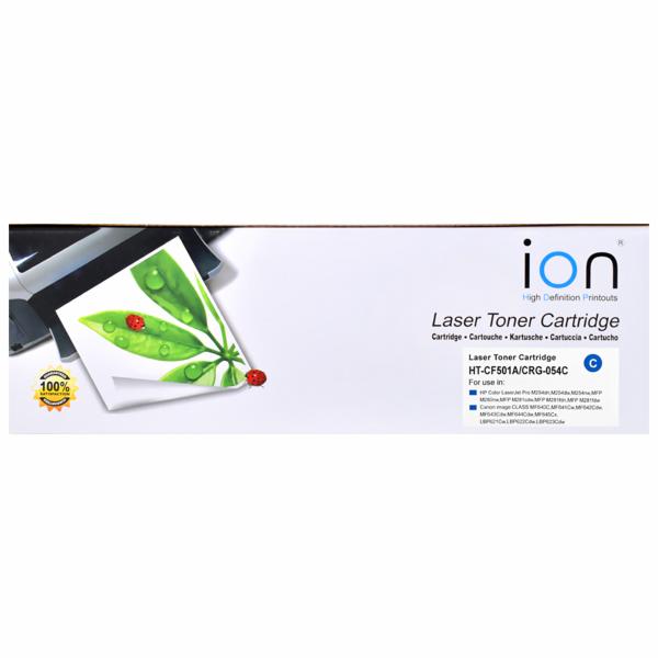Toner para Impressora Ion HT-CF501A/CRG-054C - Cian
