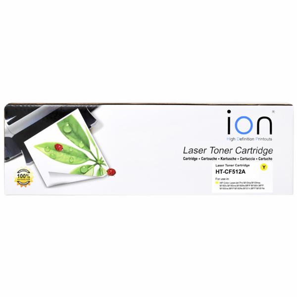 Toner para Impressora Ion HT-CF512A 204A - Amarelo