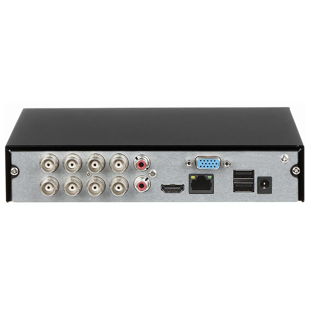 CCTV de Vigilância DVR Dahua DH-XVR1B08-I Wiz Sense HDCVI 8CH / 1080p - Preto + Mouse