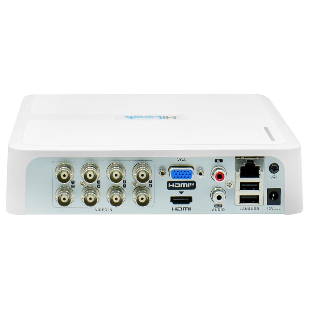 CCTV de Vigilância DVR Hilook DVR-108G-M1 8CH / 1080p Lite - Branco