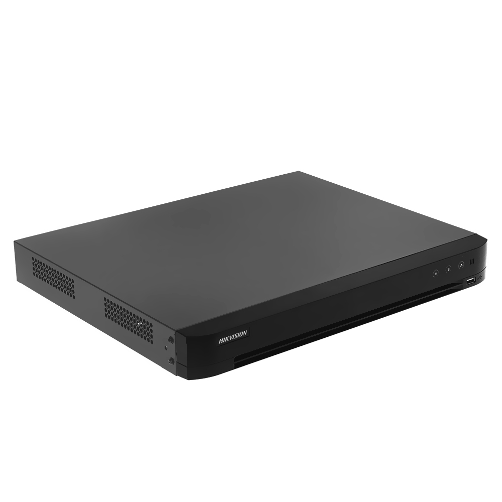 CCTV de Vigilância DVR IDS-7216HQHI-M1/XT Turbo HD Pro 16CH / HDMI / VGA / USB / LAN - Preto + Mouse