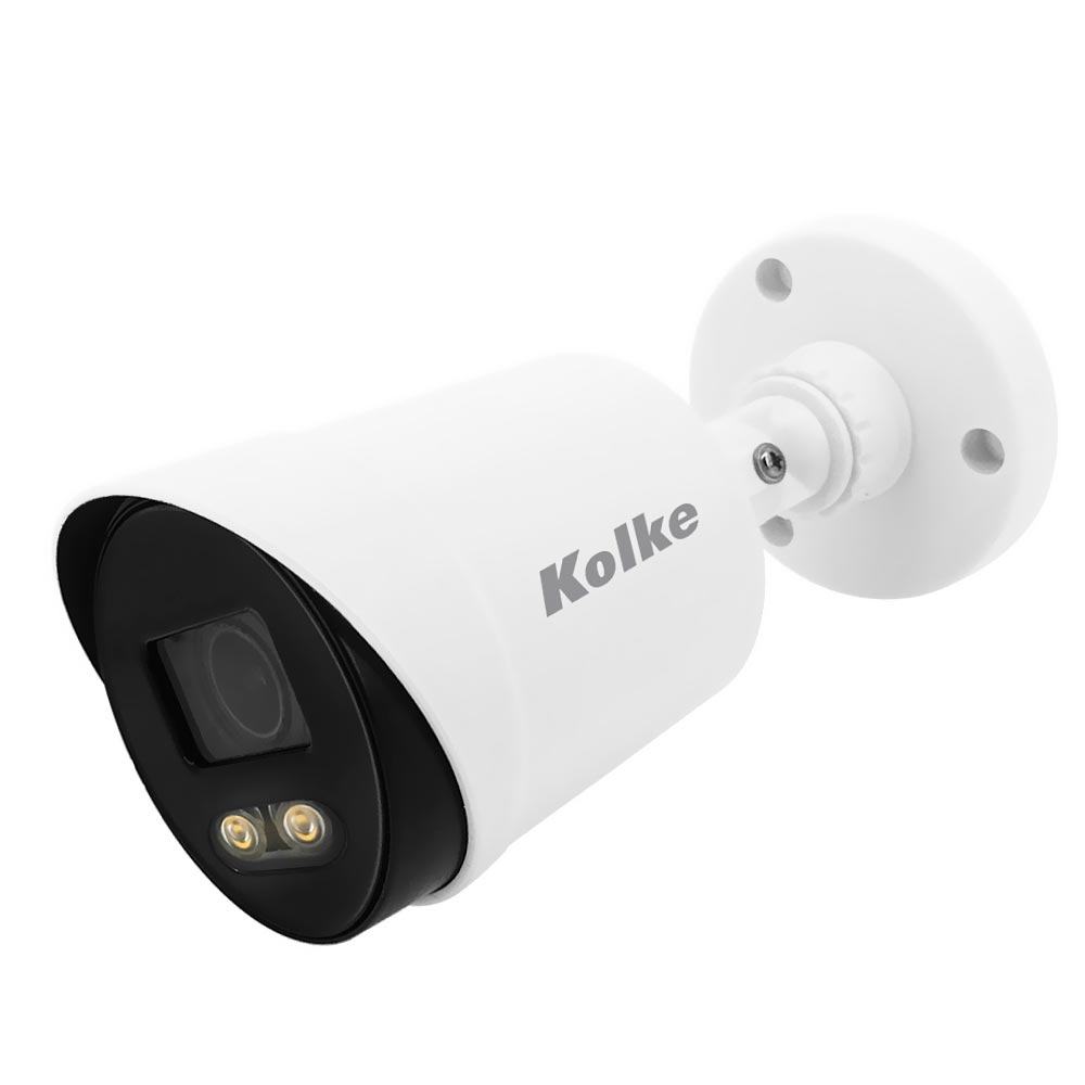 CCTV de Vigilância DVR Kolke KUK593 Kit Com 4 Câmeras Outdoor ColorVu