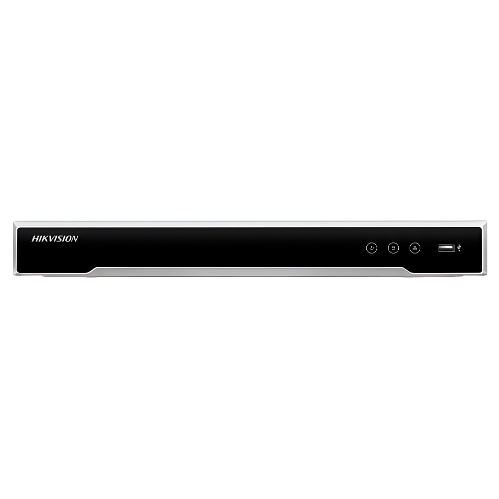 CCTV de Vigilância NVR Hikvision DS-7616NI-Q2/16P HD 7600S 16CH / 1080P - Preto + Mouse