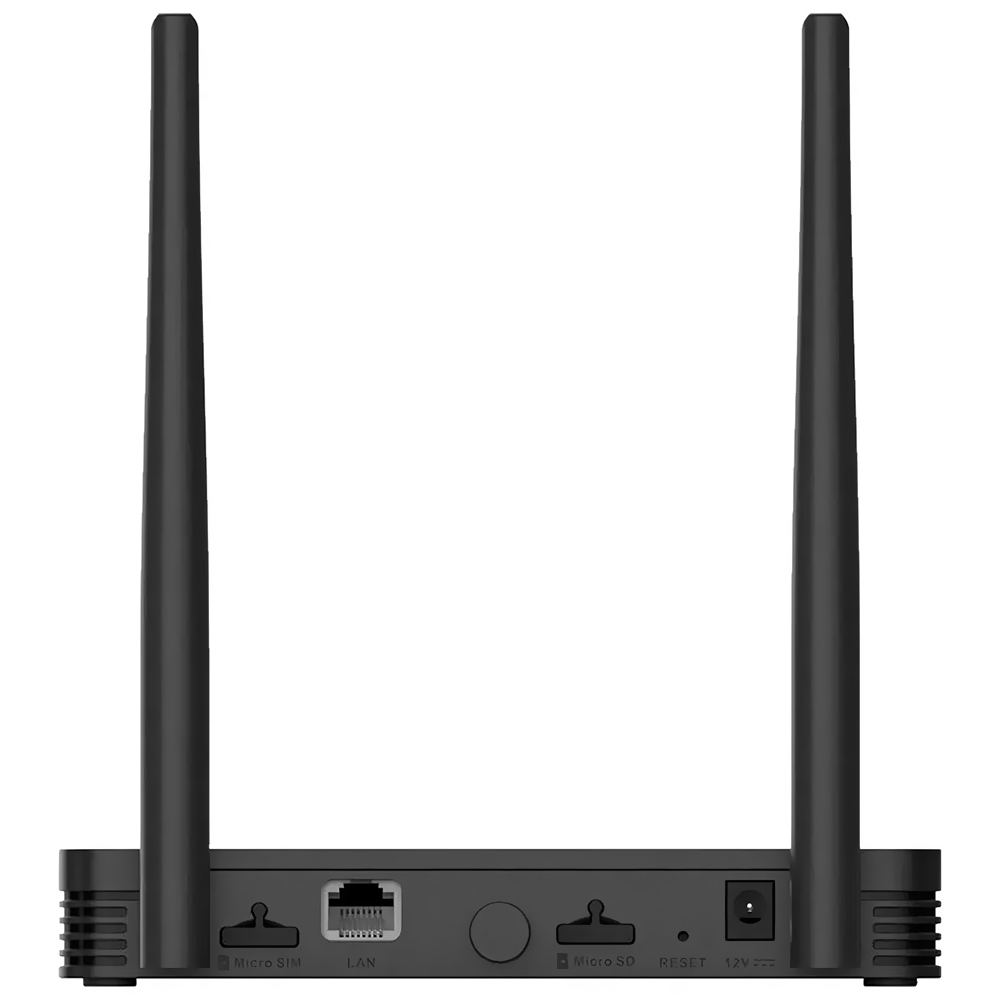 CCTV de Vigilância NVR Hikvision NKS422W0H Kit 4CH / 2 CAM / Wi-Fi 6 / LAN - Preto