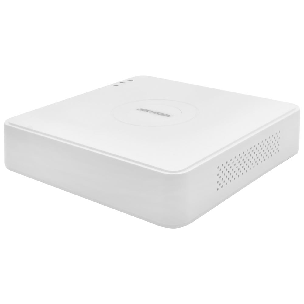 NVR HIKVISION DS-7104NI-Q1 7100S HD 4CH/HDMI/VGA/USB/LAN/MOUSE BRANCO 