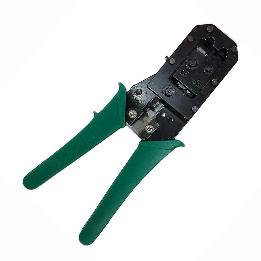 Alicate Descapador de Crimpagem 6P / 8P / RJ45 / RJ11 - JZ-70031