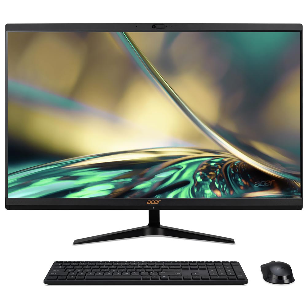 Desktop Acer C27-1700-EBI3 Intel Core i3 1215U de 1.2GHz Tela Full HD 27" / 8GB de RAM / 512GB - Preto