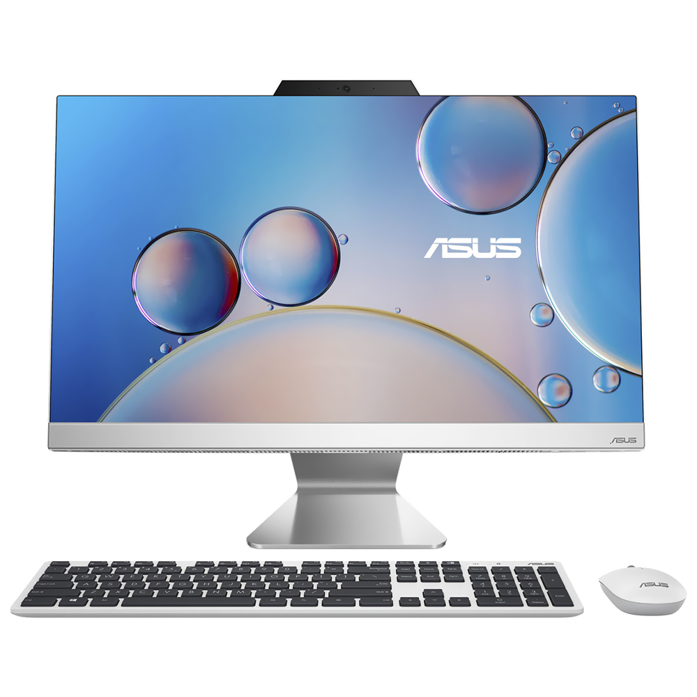 Desktop All In One ASUS A3402WBA-WS503T Intel Core i5 1235U de 1.3GHz Tela Touch Full HD 23.8" / 8GB de RAM / 512GB SSD - Branco