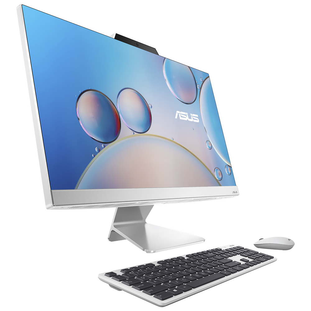 Desktop All In One ASUS A3402WBA-WS503T Intel Core i5 1235U de 1.3GHz Tela Touch Full HD 23.8" / 8GB de RAM / 512GB SSD - Branco