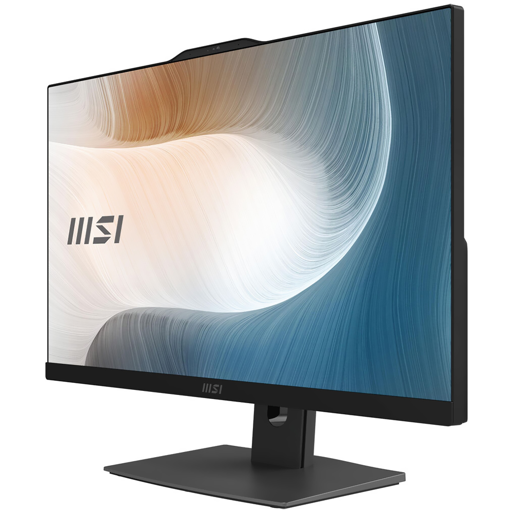 Desktop All In One MSI Modern AM242TP 1M-1098US Intel Core 3 100U Tela Touch Full HD 23.8" / 8GB de RAM / 512GB SSD - Preto