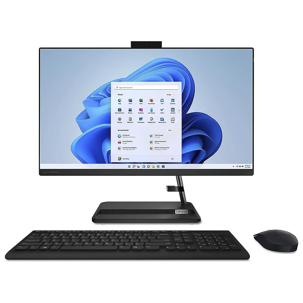 Desktop Lenovo IdeaCentre AIO 3 27IAP7 Intel Core i7 13620H de 2.4GHz Tela Touch Full HD 27" / 32GB de RAM / 1TB SSD - Preto (F0GJ00TTUS)