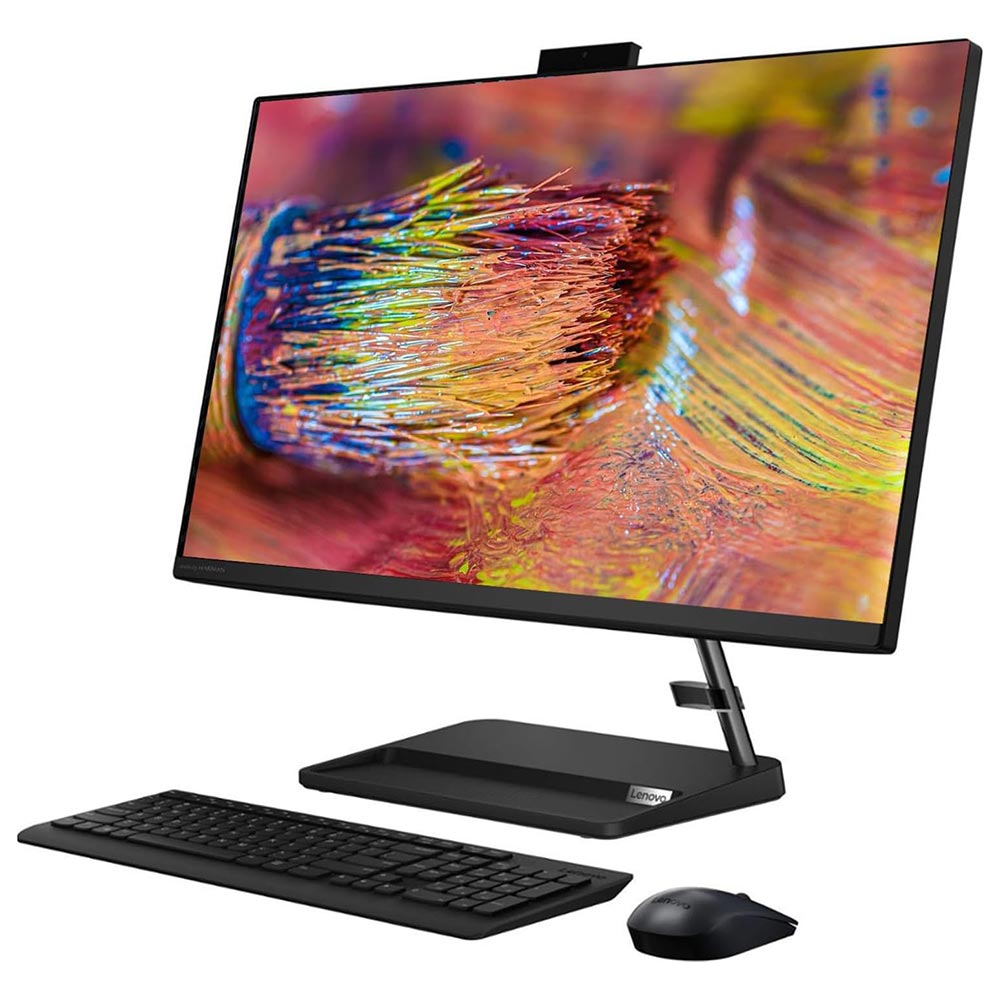 Desktop Lenovo IdeaCentre AIO 3 27IAP7 Intel Core i7 13620H de 2.4GHz Tela Touch Full HD 27" / 32GB de RAM / 1TB SSD - Preto (F0GJ00TTUS)
