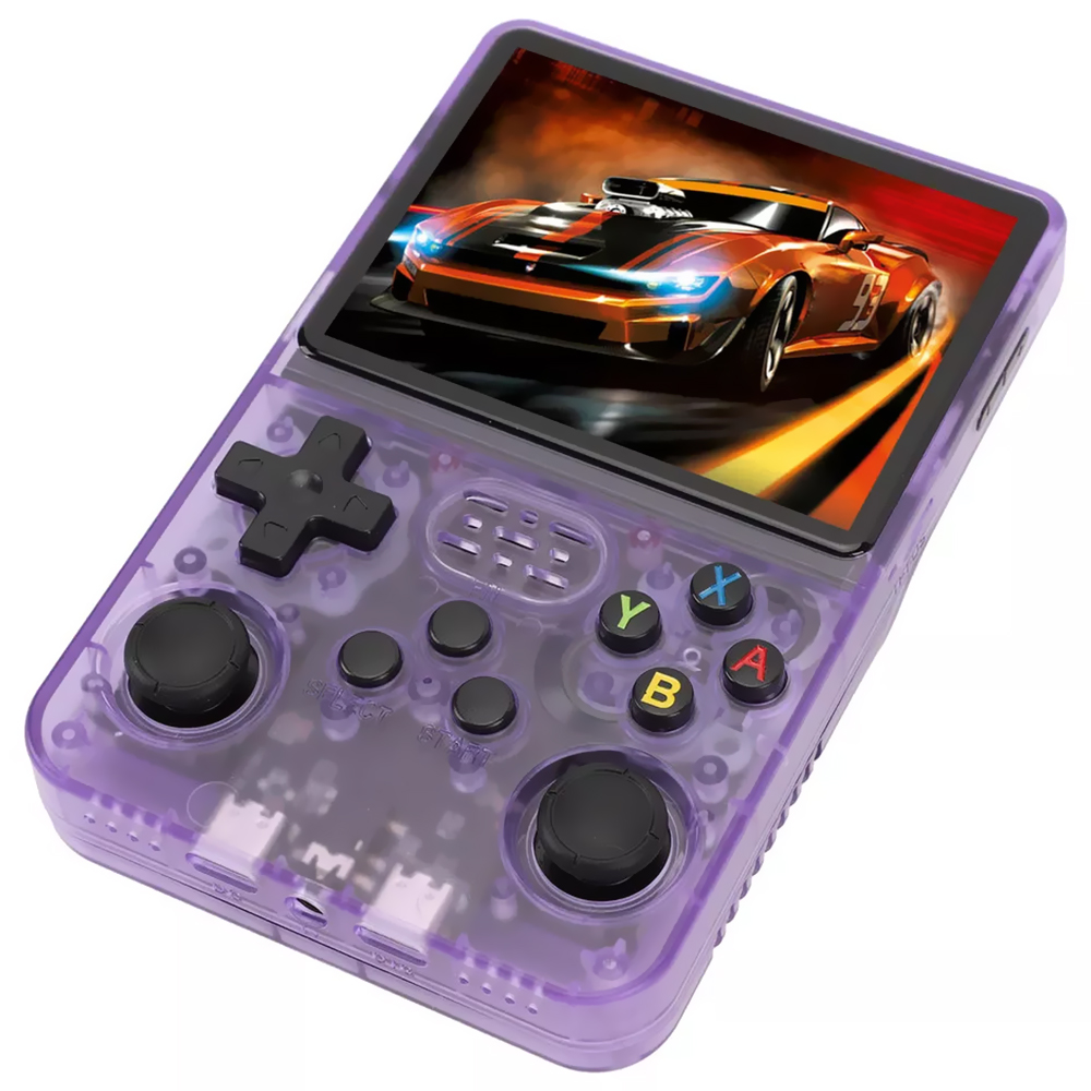 Console Game R36S 64GB - Roxo