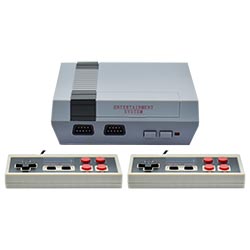 Console Mini Game HD Video - Cinza (Com 600 Jogos)