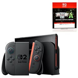 Console Nintendo Switch 2 256GB - Preto + Jogo Leyendas Pokémon Z-A (BEE-S-KB6LB) (HKG)