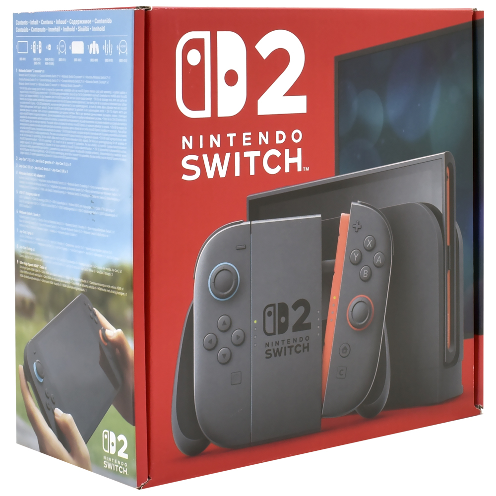 Console Nintendo Switch 2 256GB - Preto + Jogo Mario Kart World (BEE-S-KB6AA) (U6G)