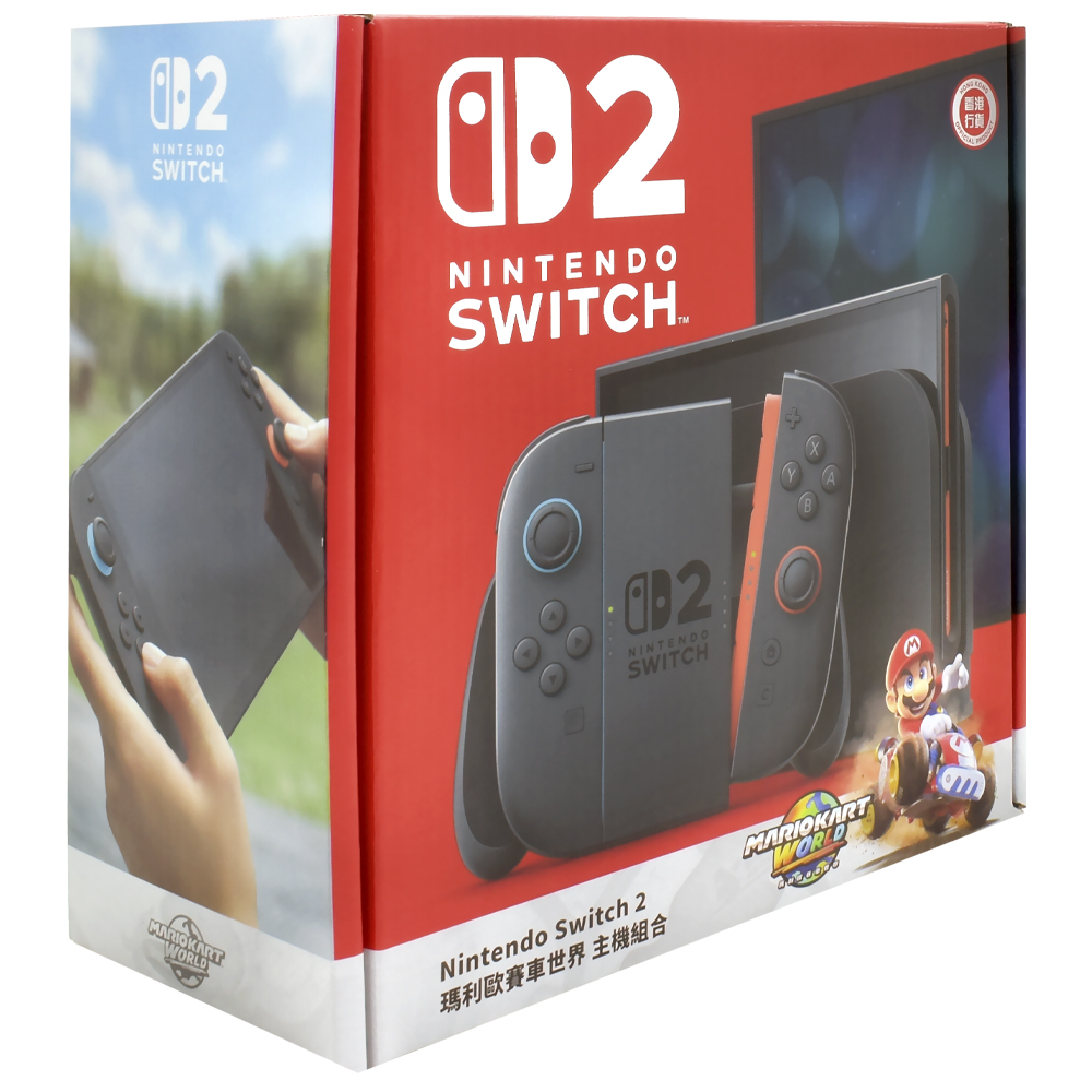 Console Nintendo Switch 2 256GB - Preto + Jogo Mario Kart World (BEE-S-KB6LA) (HKG)