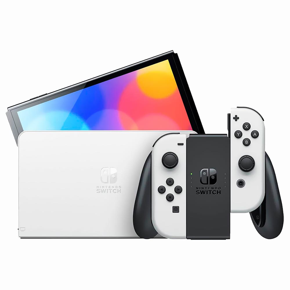 Console Nintendo Switch 64GB - Preto / Branco (HEG-S-KAAAA)